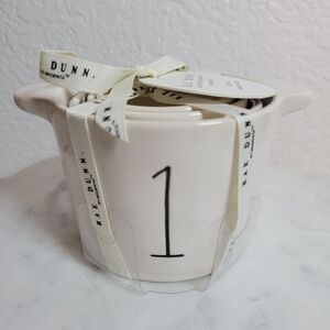 Rae Dunn Artisan Collection Measuring Cups Set of 4 Farmhouse Decor